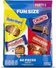 BUTTERFINGER, CRUNCH, BABY RUTH OR 100 GRAND FUN SIZE BARS
